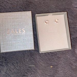Brand new zales earrings never been worn